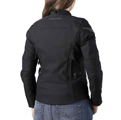 Pre-owned Harley-davidson Womans  Triple Vent System Riding Jacket Medium 98266-19vw In Black