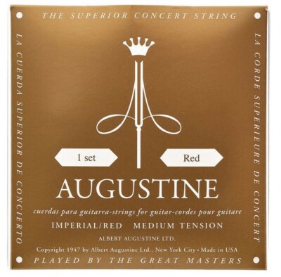 Augustine classic guitar strings imperial Red