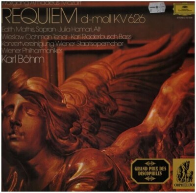 Mozart Requiem D-moll Kv 626 NEAR MINT Deutsche Grammophon