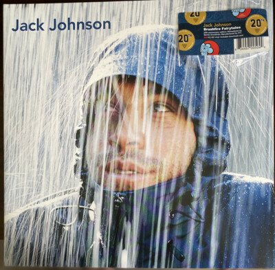 Jack Johnson Brushfire Fairytales High Def Edition Audiophile Vinyl LP Record!!!