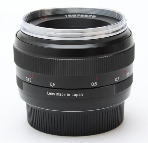 Carl Zeiss Planar T* 50mm F1.4 ZE F. Canon EF Made In Japan
