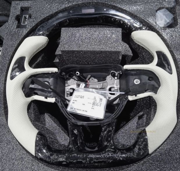 Carbon Fiber LED Steering Wheel Fit Dodge Charger Challenger Durango SRT 2015+
