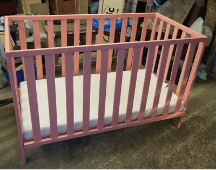 Mothercare Pink Cot with Mattress in Maidstone, Kent Gumtree