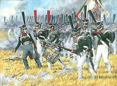 Zvezda Russian Heavy Infantry 1812-1815 4600327080202