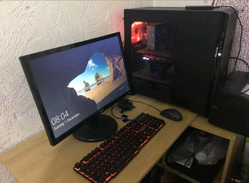 Custom Gaming Desktop Computer Gtx 970 16gb I7 In Northolt