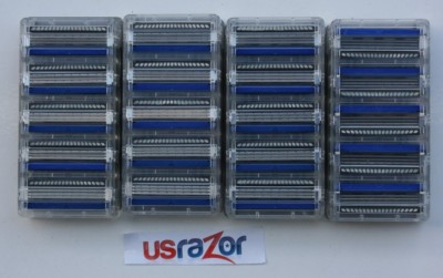 20 Schick Hydro 3 Razor Blades Refill Cartridges Fit Hydro 5 Silk Hydro3 Shaver 