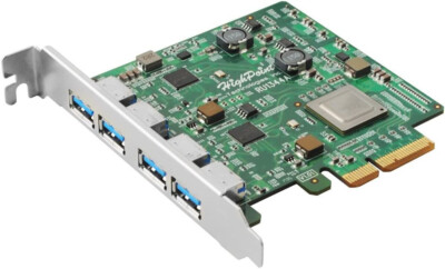 HighPoint Technologies 4-Port USB-A 3.2 10Gb/s Controller Card RocketU 1344A