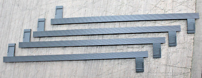 Weaver Trains O Scale PS-1 Boxcar Stockcar Set of 4 Roofwalks Freight Car