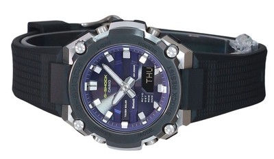 Pre-owned G-shock Casio  G-steel Bluetooth Solar Alarm Timer Gst-b600a-1a6 200m Mens Watch