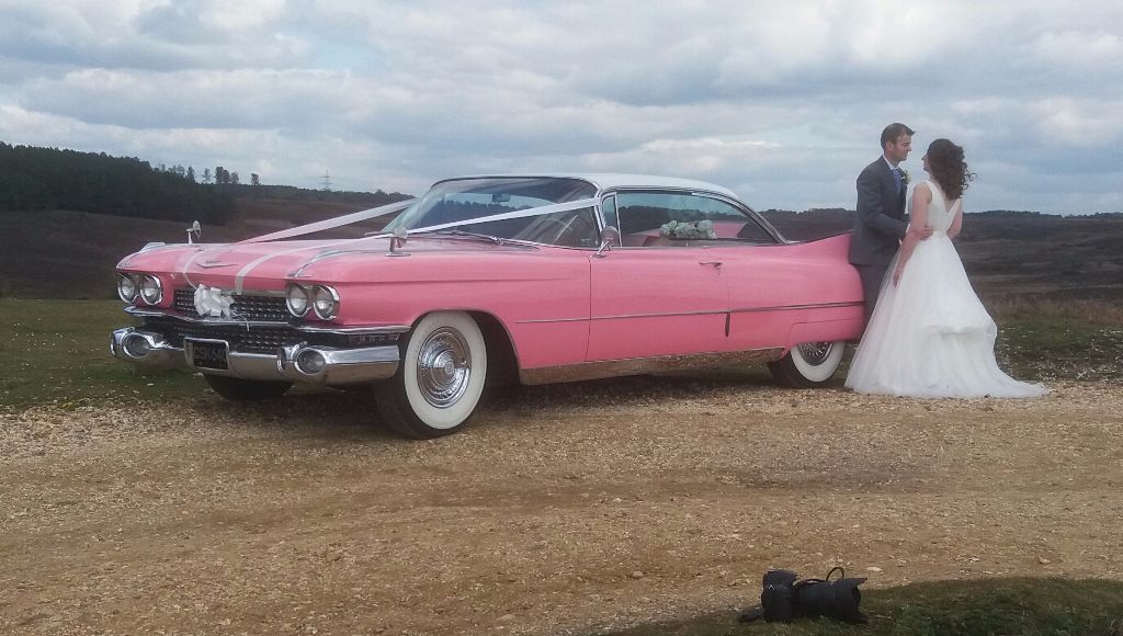 Wedding Car Hire Classic 1959 Cadillac Coupe Elvis 50s Rock N Roll B