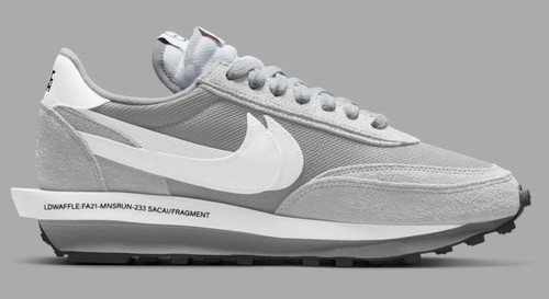 靴 NIKE Sacai Fragment LD WAFFLE LDWaffle x sacai x Fragment 'Light Smoke Grey' Release Date