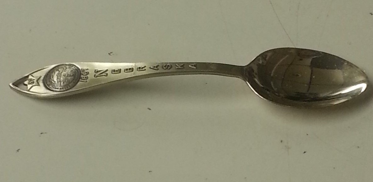 Vintage Nebraska 1867 w/State Seal Handle Sterling Silver 4 1/8