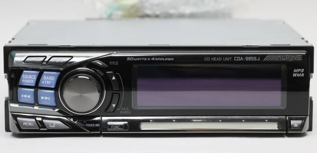 Alpine High-end machine CDA-9855J Operational CD player iPod
