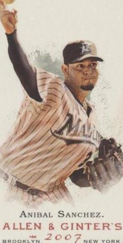 2007 Topps Allen & Ginter's - Anibal Sanchez #347