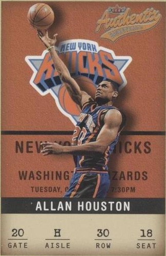 2001-02 Fleer Authentix - Allan Houston #30