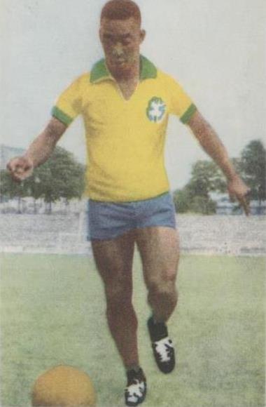 1964-65 Sicker-Verlag Die Neue Bundesliga Pelé #298