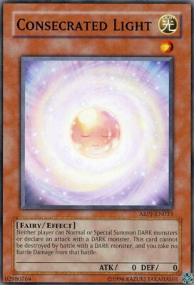 Yugioh Consecrated Light ABPF-EN033 Common 1st Ed NM