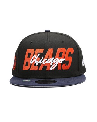 New Era 9Fifty Черный/Темно-синий/Оранжевый Snapback NFL Chicago Bears 22 Draft (60232491)