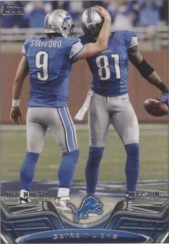 2013 Topps Mini Calvin Johnson Matthew Stafford #97