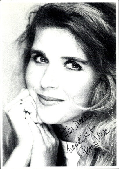 Ak Schauspielerin Petra Vieten, Portrait, Autogramm - 11109992