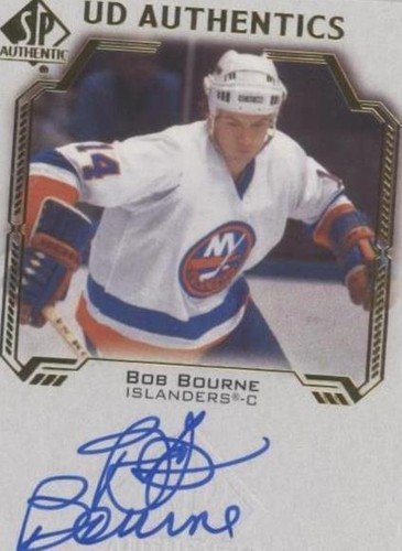 2021-22 SP Authentic - Bob Bourne #UDA-BB