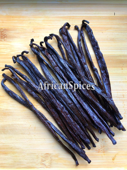 Fresh Madagascar Grade A ORGANIC Bourbon Vanilla Beans [Whole]