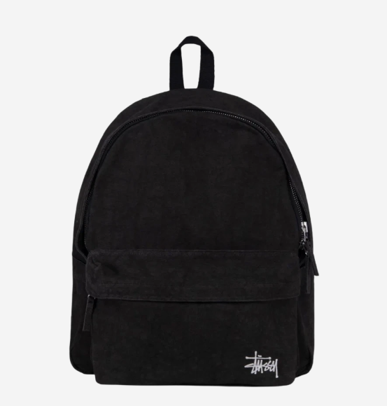 Stüssy ブラック リュック・バックパック Stussy Canvas Backpack Washed Black / 134252 / Express | eBay