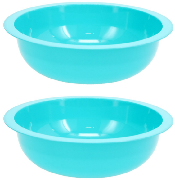 Large Blue Bowls 2 Pack 8