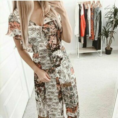 Zara Floral Dress Patchwork Paisley Boho Festival Hippie Cottagecore Maxi Small 