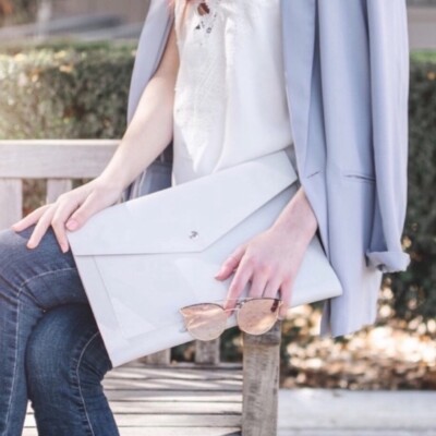 120 Glass Ladder Co Megan Portfolio Clutch Causebox Vegan