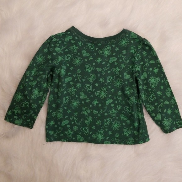 Children's Place Long Sleeve Print Shirt Top Size 18 Months