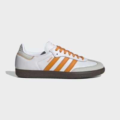 Adidas Samba OG W - White Orange / IE6521 / Womens Sneakers Shoes Expedited