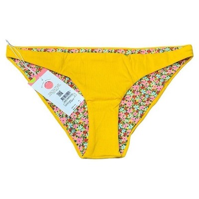 Maaji Sunflower Flirt Reversible Bikini Bottoms