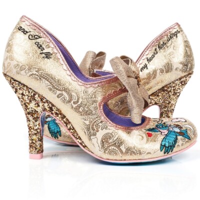 Rare Disney Cinderella irregular choice shoes So This Is Love Heels US 6