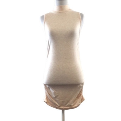 Fabletics Pink Kathie Sleeveless High Mock Neck Top Womens XS Fitted Rushed