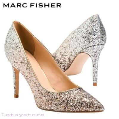 Marc fisher glitter best sale heels