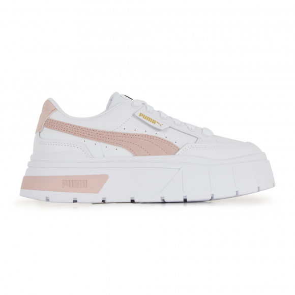 

Женские кожаные туфли PUMA Mayze Stack — 38436302 Expeditedship, White / rose quartz, PUMA Mayze