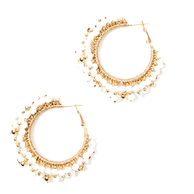 Lilly pulitzer hotsell hoop earrings