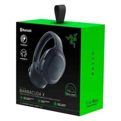 Razer Barracuda X Wireless Multi-Platform Gaming and Mobile Headset - Black NEW