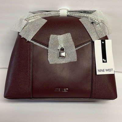 NINE WEST Inez purse NWT Merlot color Handbag Women s New With Tags
