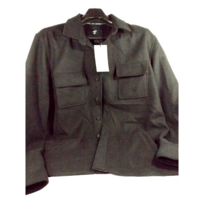 NEW Shaquille O'Neal Brushed Sha''Q''ket Coat Jacket, Men's Size XL Tall, Black