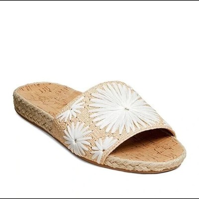 

JACK ROGERS Женские бежевые эспадрильи Bettina с круглым носком на платформе без шнуровки, размер 6 м, Бежевый, 1219SS0004