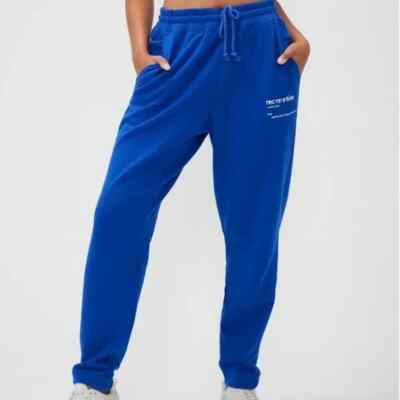 Outdoor Voices Recreation Pickup Oversized Slouchy Blue Sweatpants Size Medium