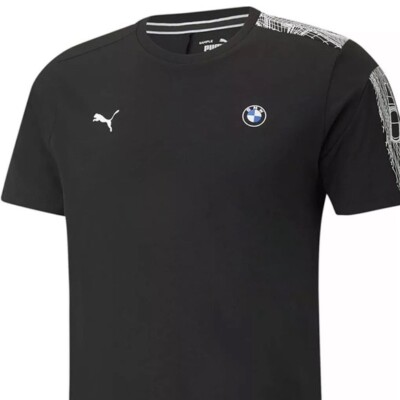 Puma BMW Motorsport MMS T7 Black Logo Tee (XL) TL60726