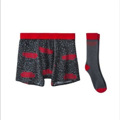 Netflix Stranger Things Boxer Brief Sock Set Mens Large Briefs&Socks Mad Engine