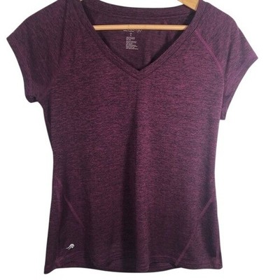 Ideology Basic V-Neck Active Top NWOT Sz Small Pit to Pit 16.5