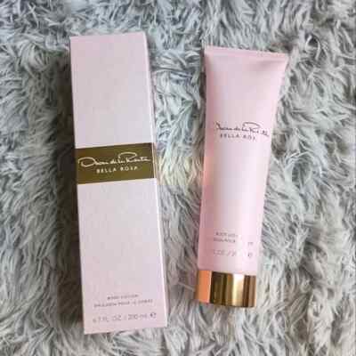 Oscar De La Renta Bella Rosa Body Lotion 6.7oz NEW IN BOX