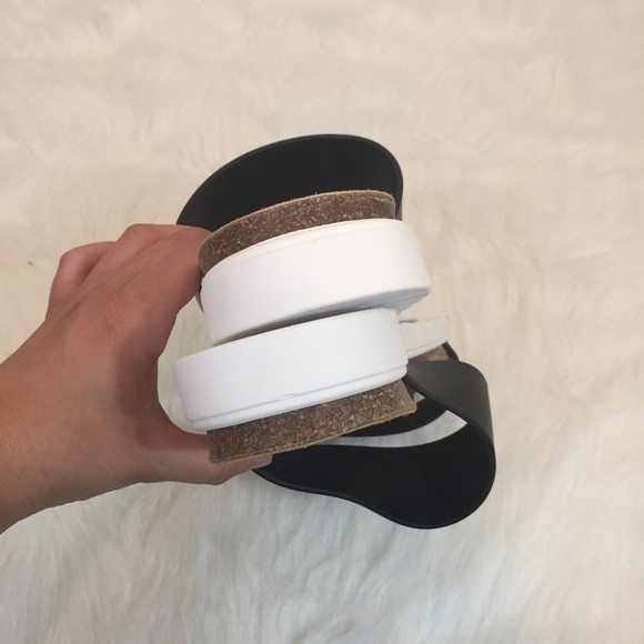 Mens Aldo Black Sandal Slides Size 11