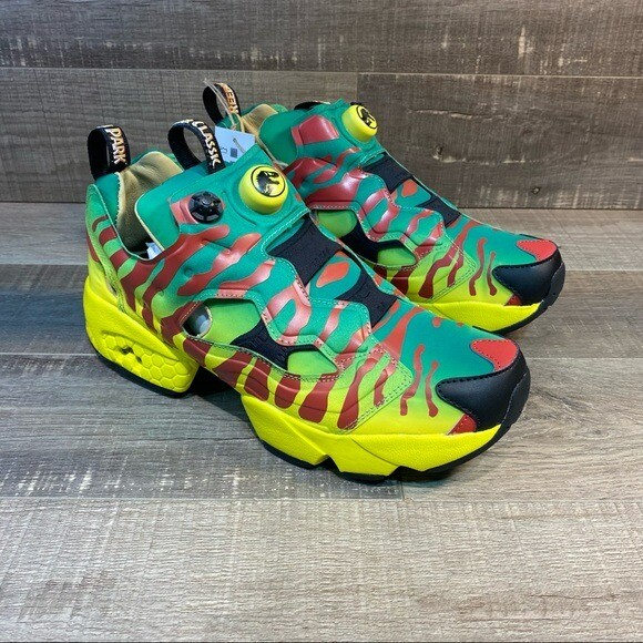Pre-owned Reebok X Jurassic Park Limited Edition Giant Size Fury Instapump In Multicolor
