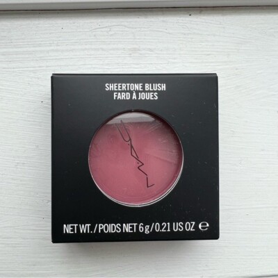 MAC Cosmetics Sheertone Blush Breath of Plum Full Size 0.21 oz / 6 g